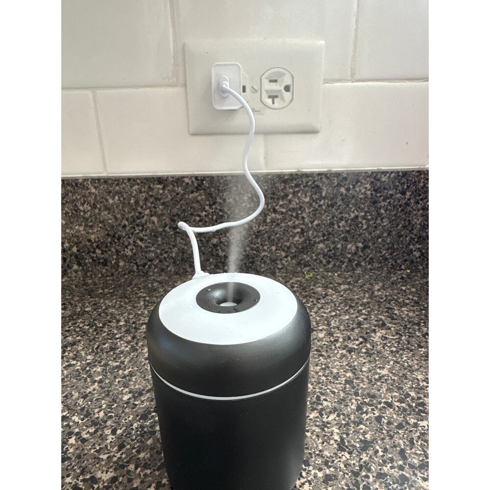 Portable Mini Humidifier, Colorful, Cool Mist, USB Powered - Picture 4 of 6